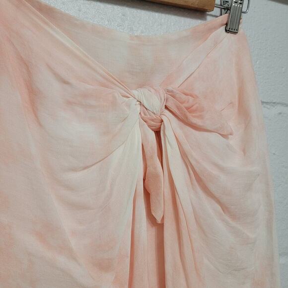H&M Pink Tye Dye Wrap Skirt - Picture 4 of 8